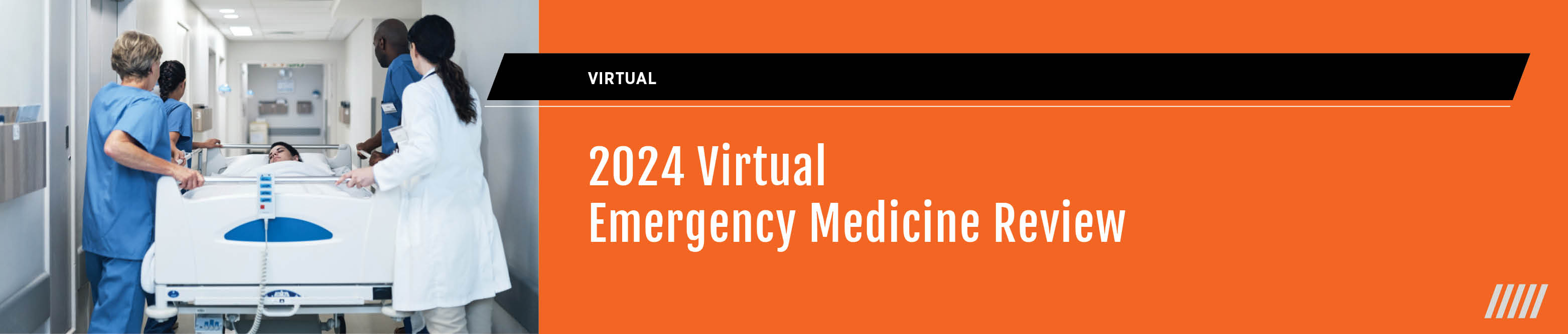 2024 Virtual Emergency Medicine Review Banner